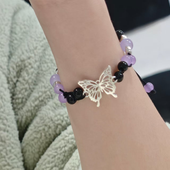 Butterfly Charm Adjustable Bracelet Kalsten