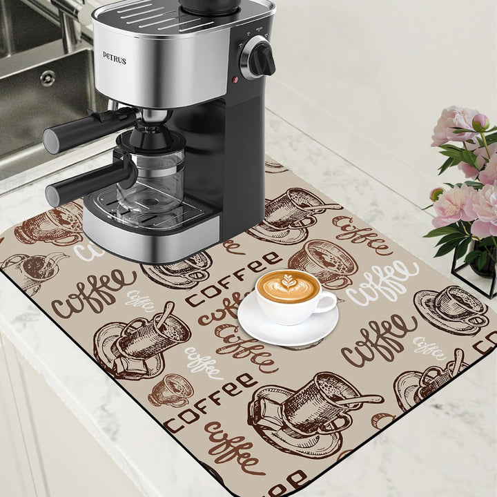 Flower Motiv Kitchen Placemat