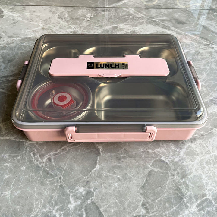 Multi-Compartment Stainless Steel Lunch Box