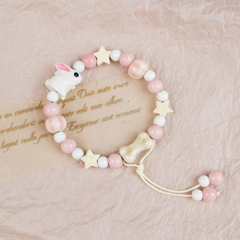 Heart-Shaped Beaded Bracelet Kalsten