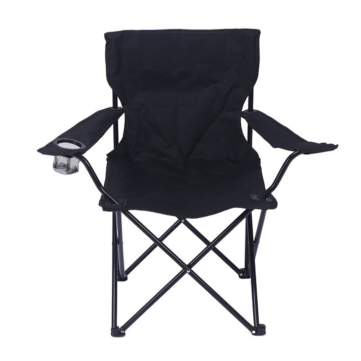 Folding chair with integrated cup holder and carrying bag Kalsten