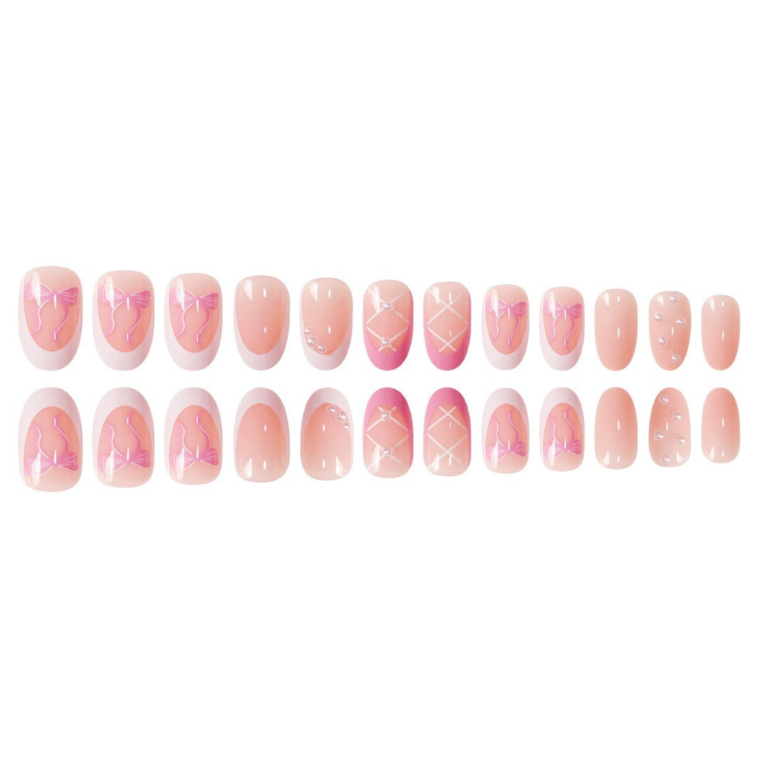 Elegant Decorative Press-On Nail Set Kalsten