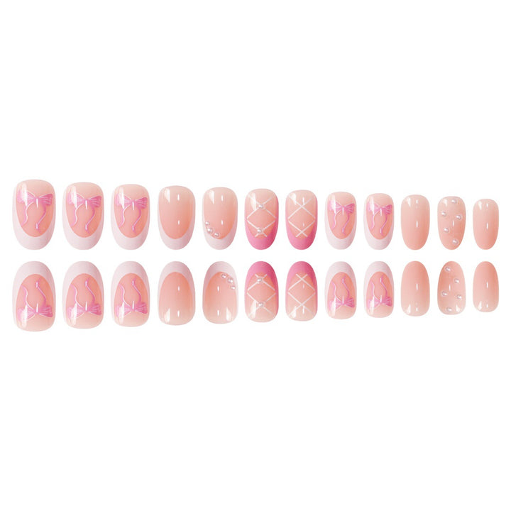 Elegant Decorative Press-On Nail Set Kalsten