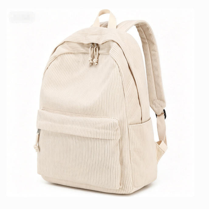 Stylish Corduroy Backpack Kalsten