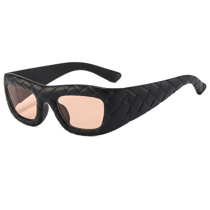 Ladies extravagant sunglasses with textured frame Kalsten