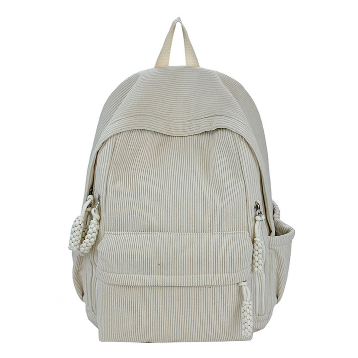 Textured Fabric Everyday Backpack Kalsten