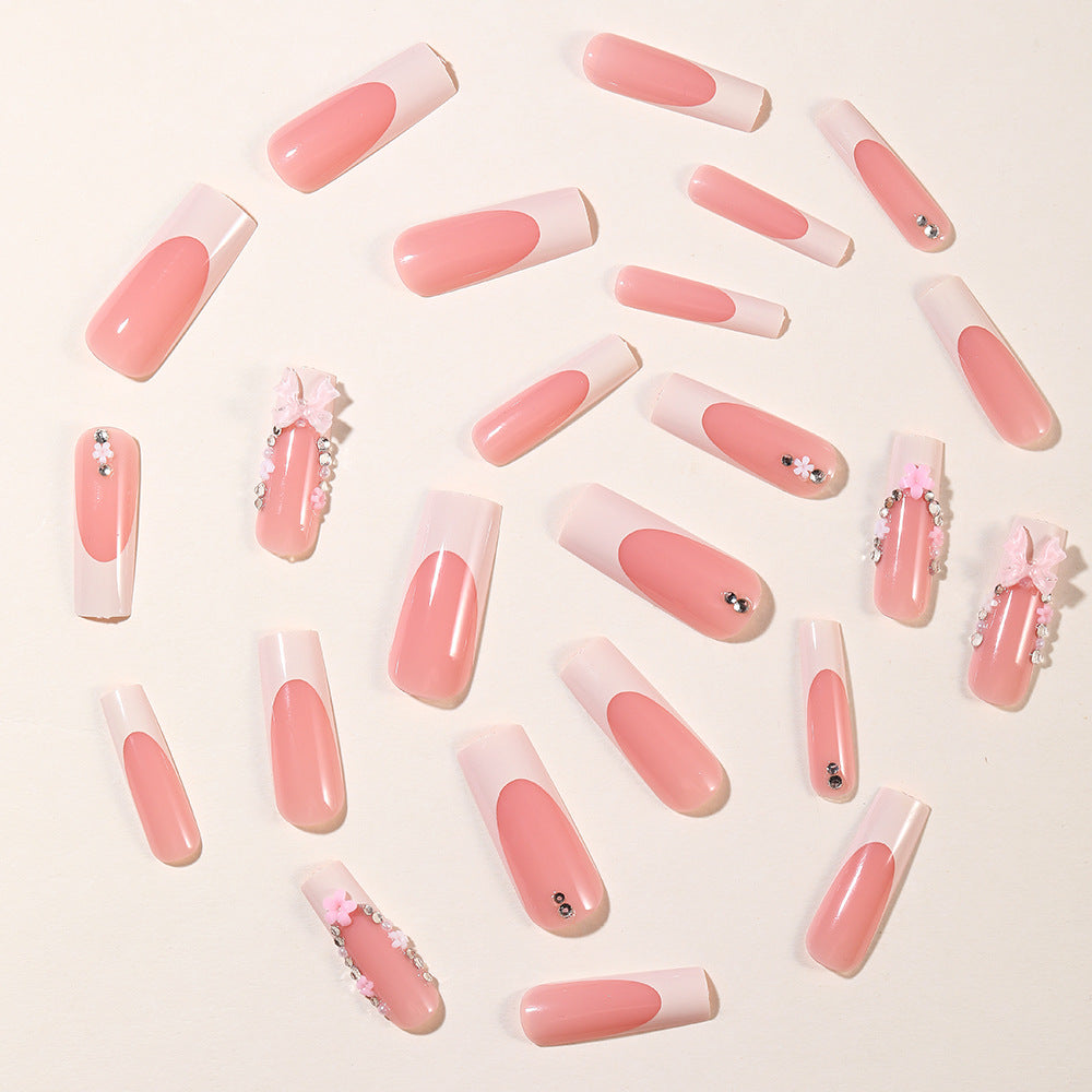Decorative Floral Acrylic Nail Extensions Kalsten 1789713131