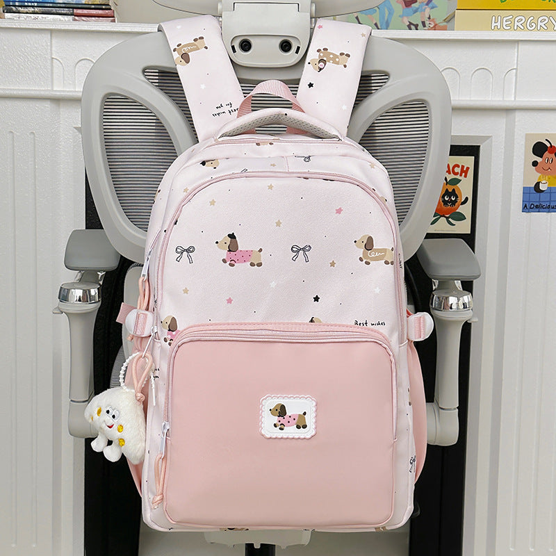 Playful Dog-Themed Backpack