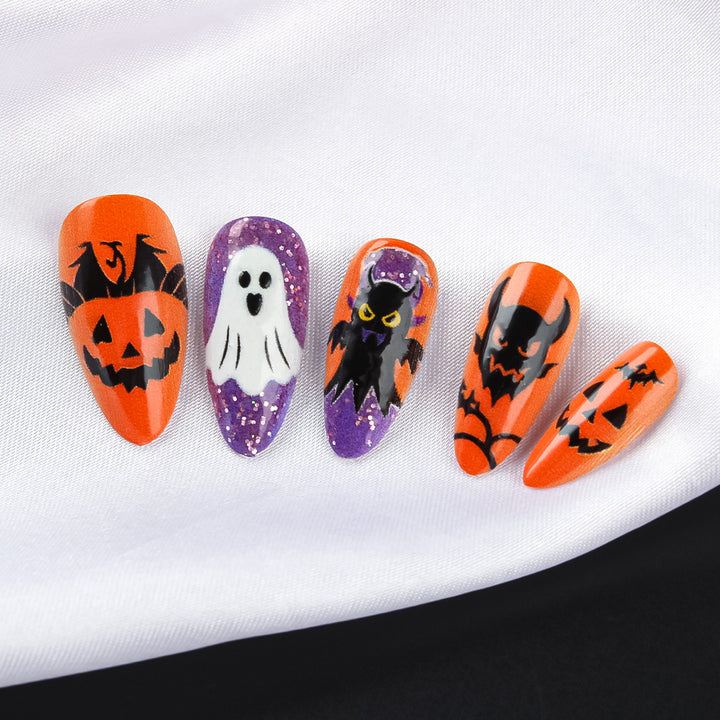 Halloween-Themed Creative Nail Art Kalsten