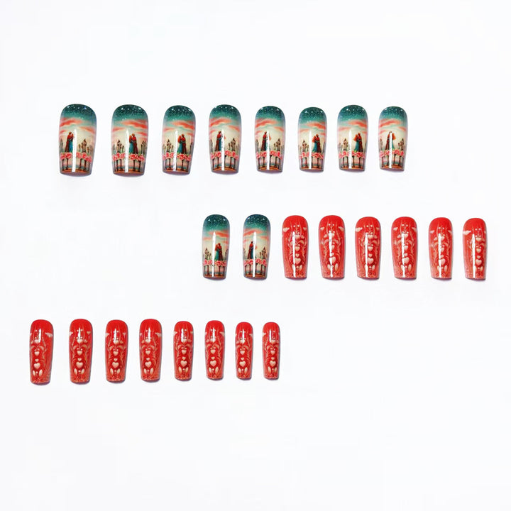 Romantic Scenic Nail Art Kalsten