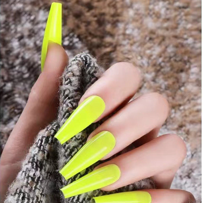 Artificial nail set with high-gloss pointed nails Kalsten