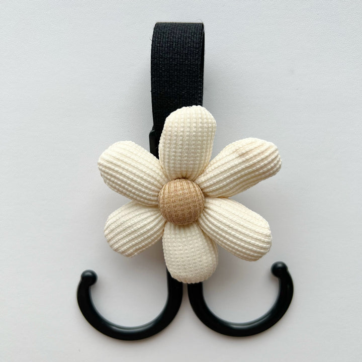 Plush Bear Bag Charm with Elastic Loop Attachment
