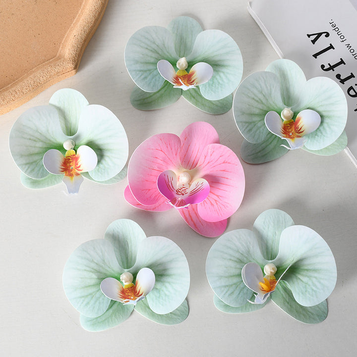 Elegant Artificial Orchid Hair Accessory