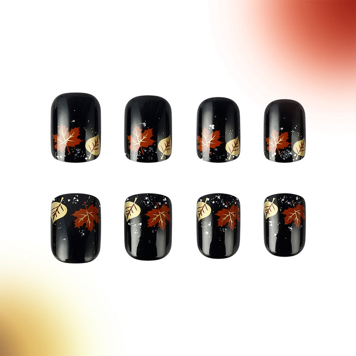 Festive Autumn Nail Art Design Kalsten