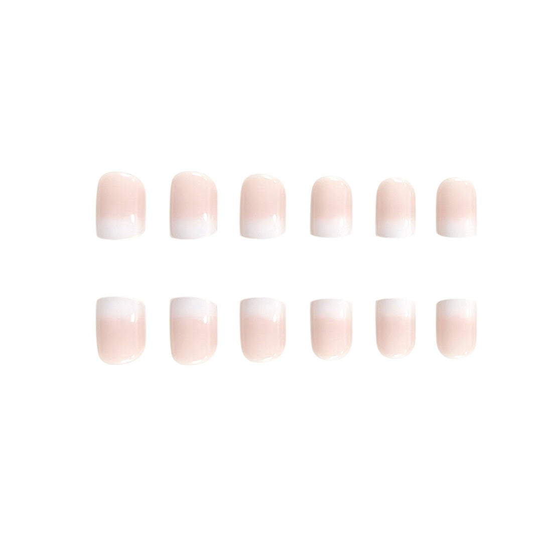 Elegant French Tip Nail Enhancements Kalsten 1789915429