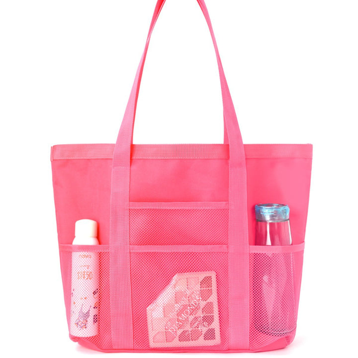 Multifunctional shopping bag with practical outer pockets Kalsten