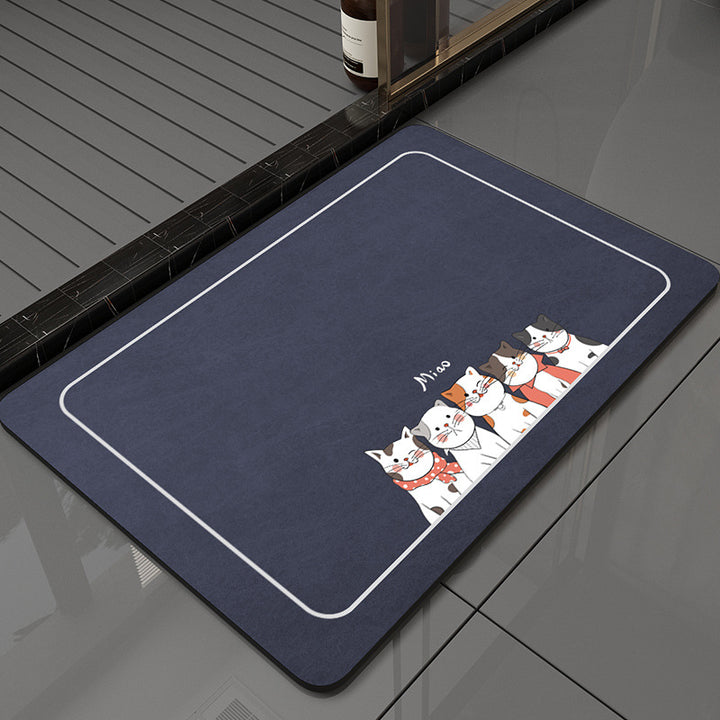 Cat-Themed Decorative Entry Mat Kalsten