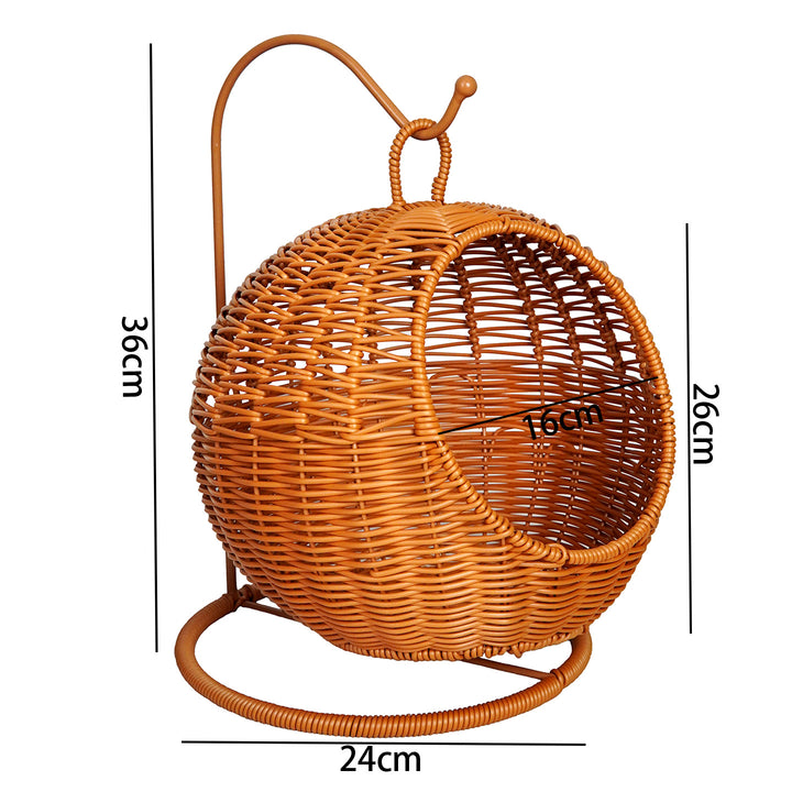Decorative Woven Pet Basket Kalsten
