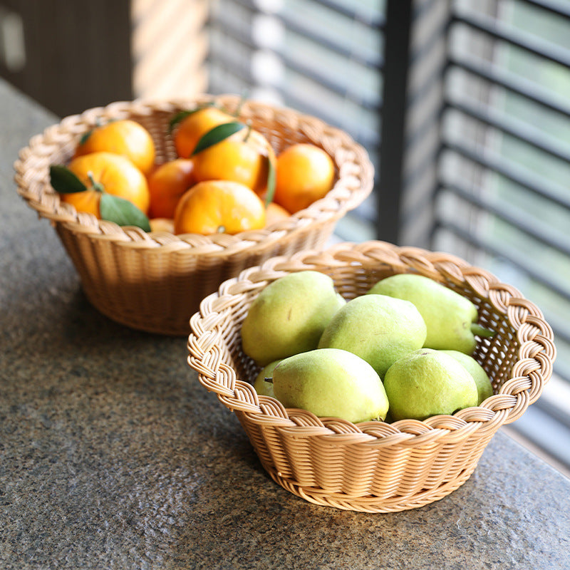 Decorative Woven Fruit Bowl Kalsten
