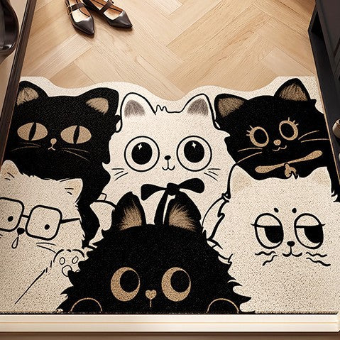 Cat-Themed Entrance Mat Kalsten