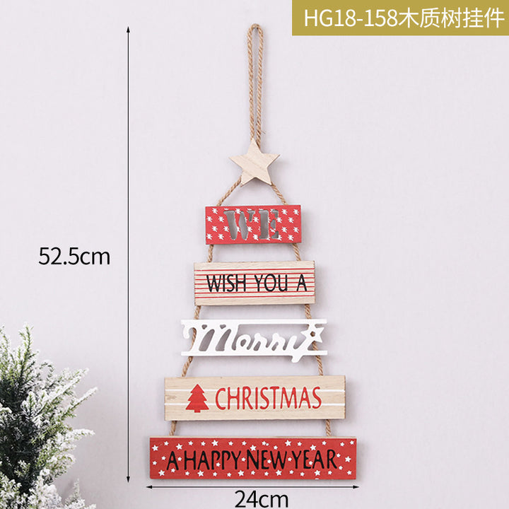 Decorative Wooden Holiday Wall Hanging
