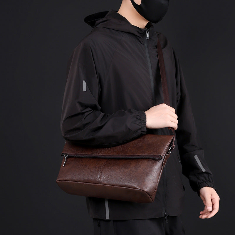 Premium Leather Messenger Bag