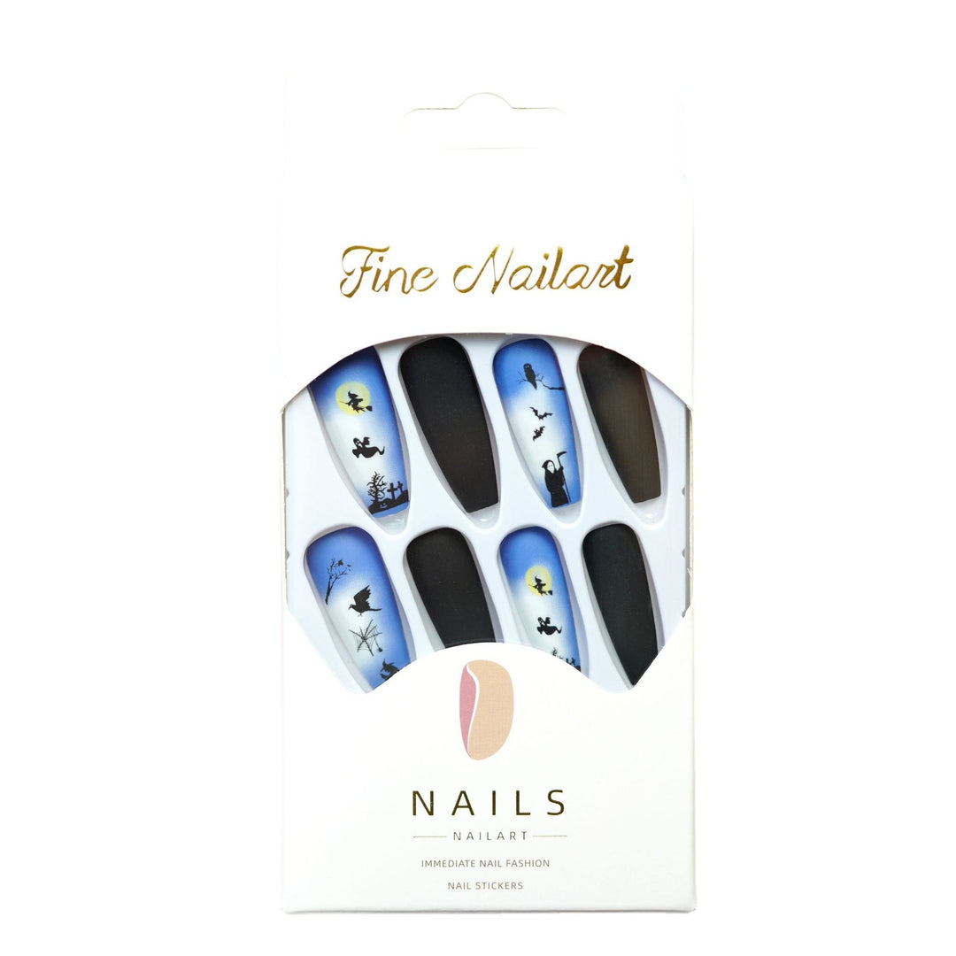 Halloween-Themed Nail Art Kalsten