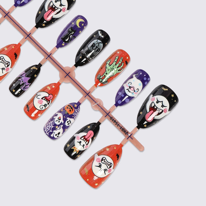 Creative Halloween Art Nail Set Kalsten