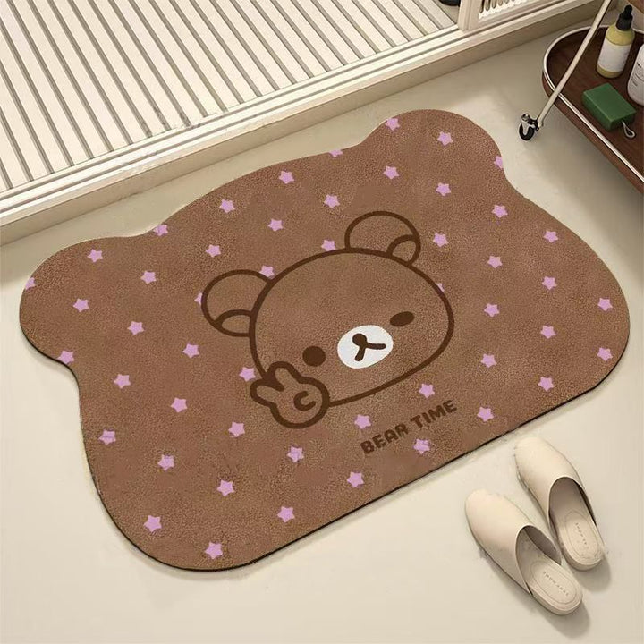 Cute Animal Design Bath Mat