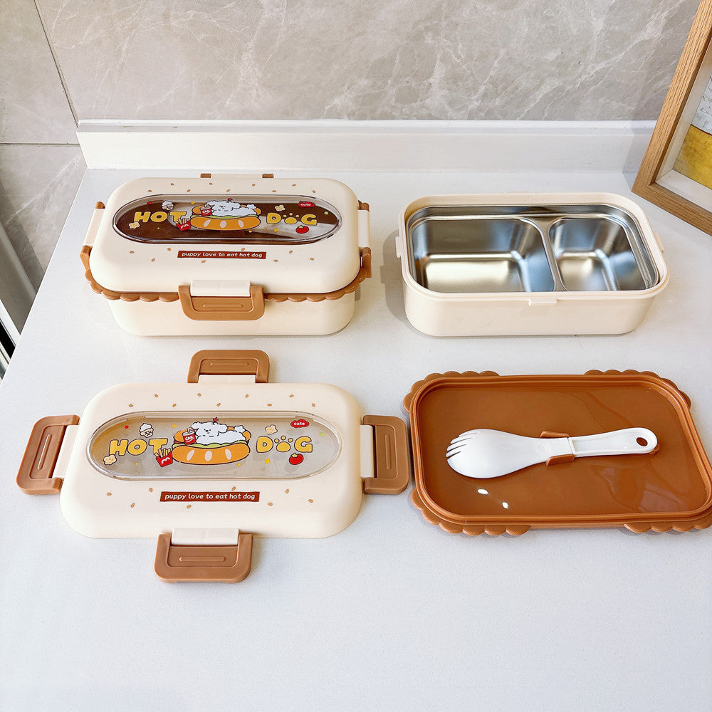 Cute Pet-Themed Lunch Box