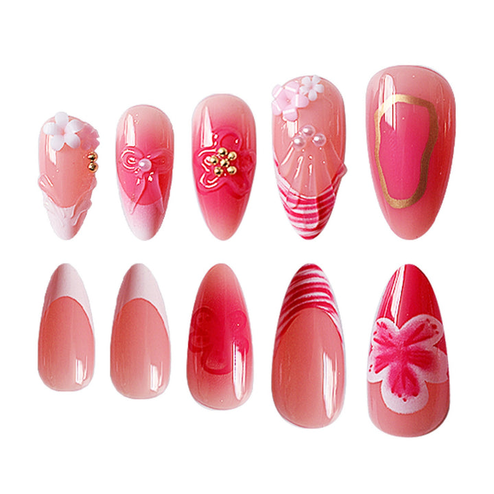 Floral Glam Nail Art Kalsten