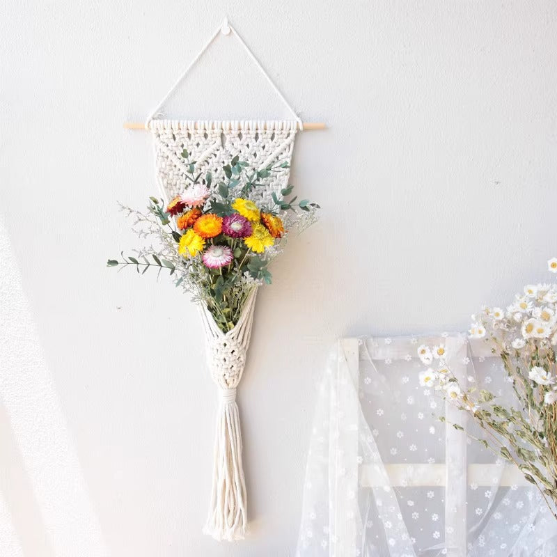 Macrame Wall Hanging with Elegant Fringe Look Kalsten