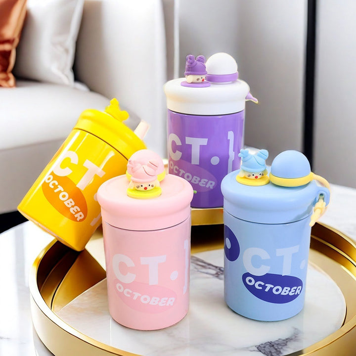 Women's creative drinking bottle with playful lid Kalsten