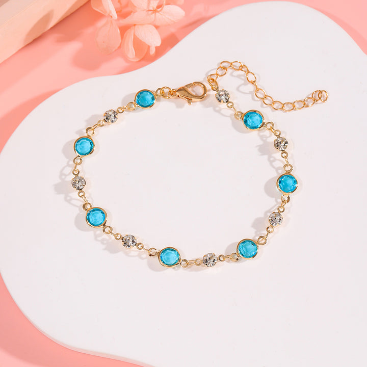 Elegant Crystal Adorned Bracelet Kalsten