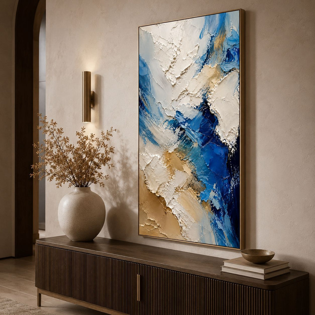 Modern Textured Acrylic Wall Art