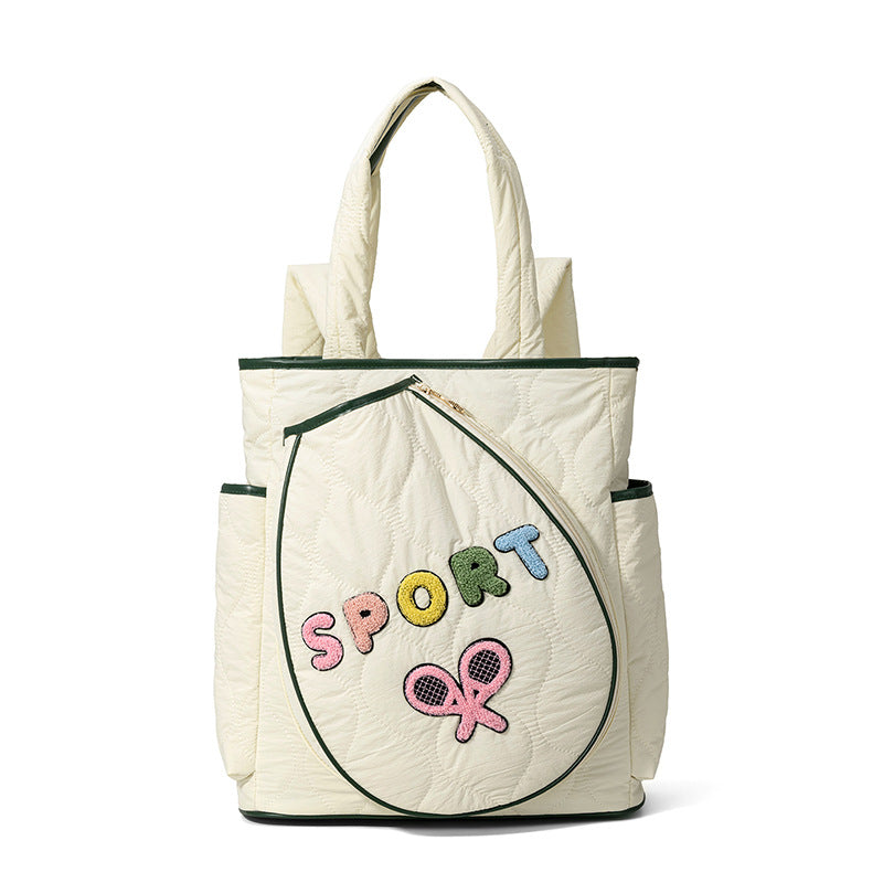 Sporty Multi-Pocket Tote Kalsten