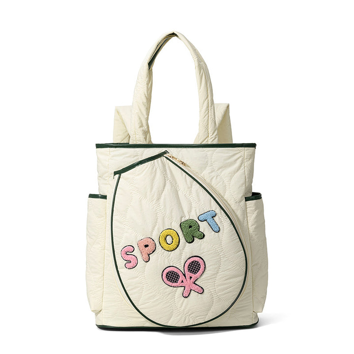 Sporty Multi-Pocket Tote Kalsten