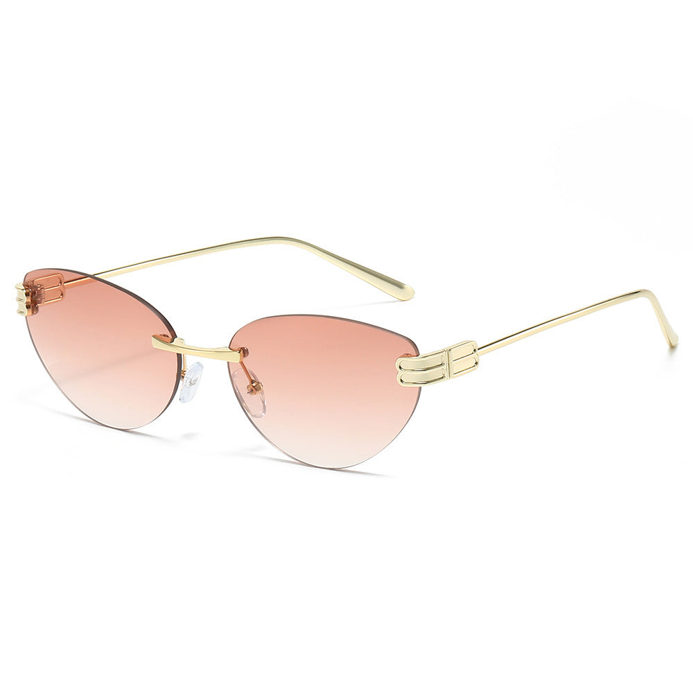 Unique Angular Cat-Eye Sunglasses Kalsten