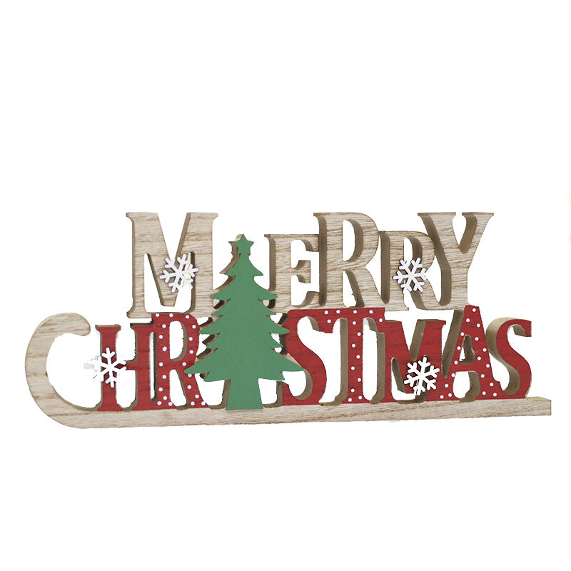 Wooden Christmas Decorative Sign