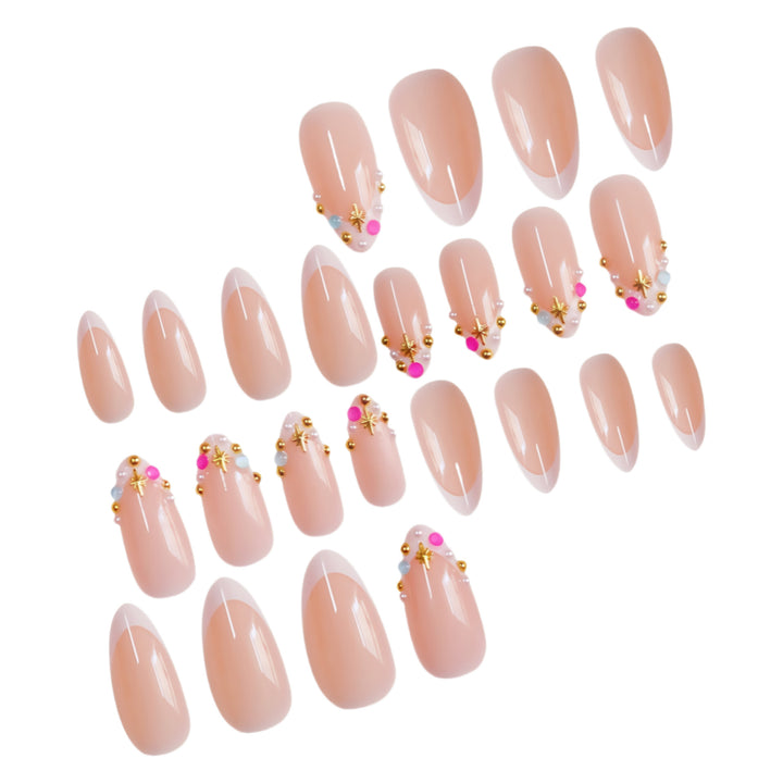 Decorative Press-On Nail Art Set Kalsten