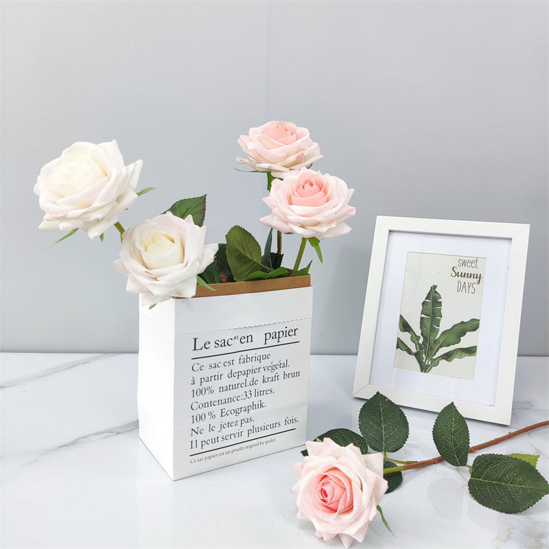 Artificial Floral Rose Stem Bouquet