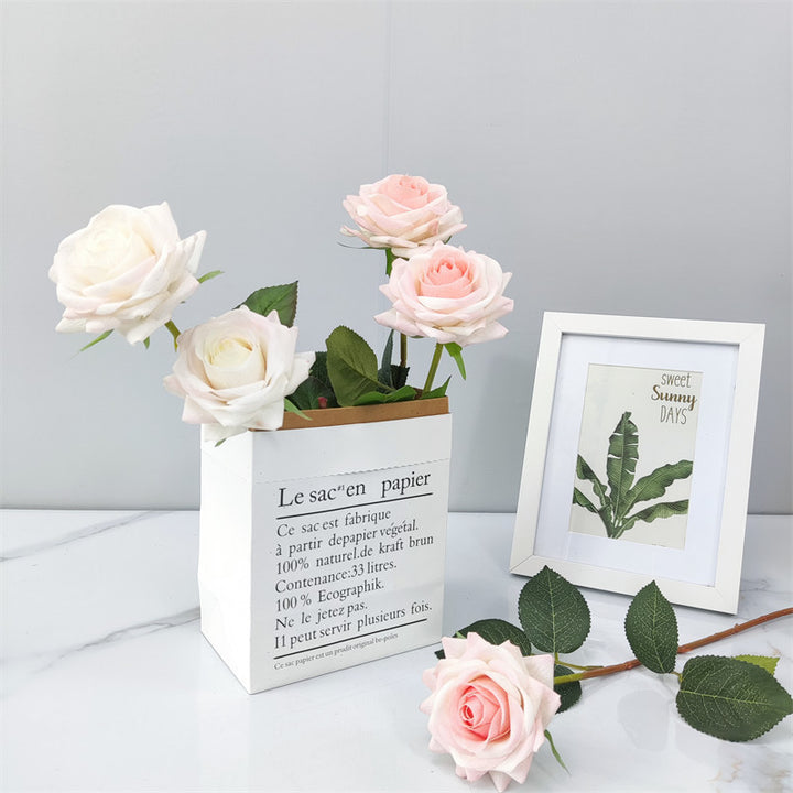 Artificial Floral Rose Stem Bouquet