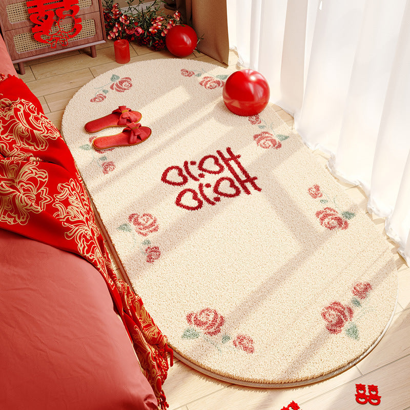 Heart-Shaped Area Rug