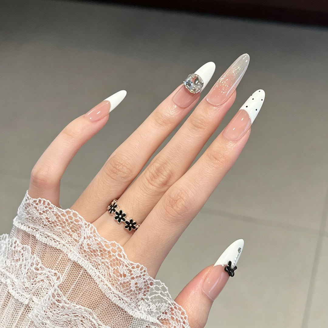 Elegant Long Stiletto Press-On Nail Extensions Kalsten