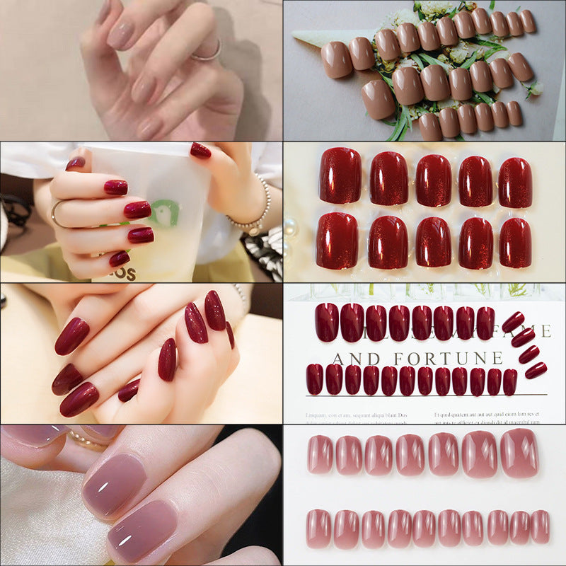 Sparkling Press-On Nail Set Kalsten