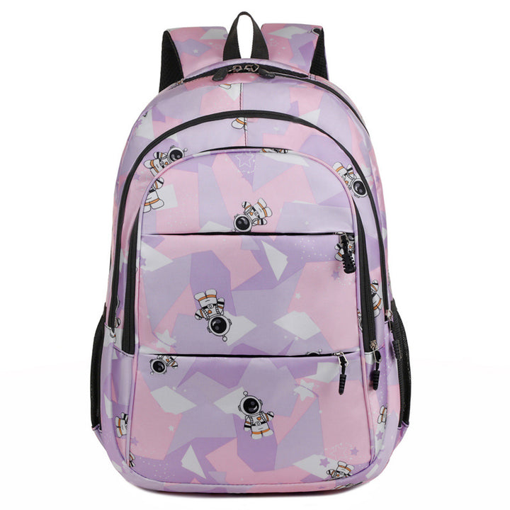 Fashionable school backpack with astronaut motif Kalsten