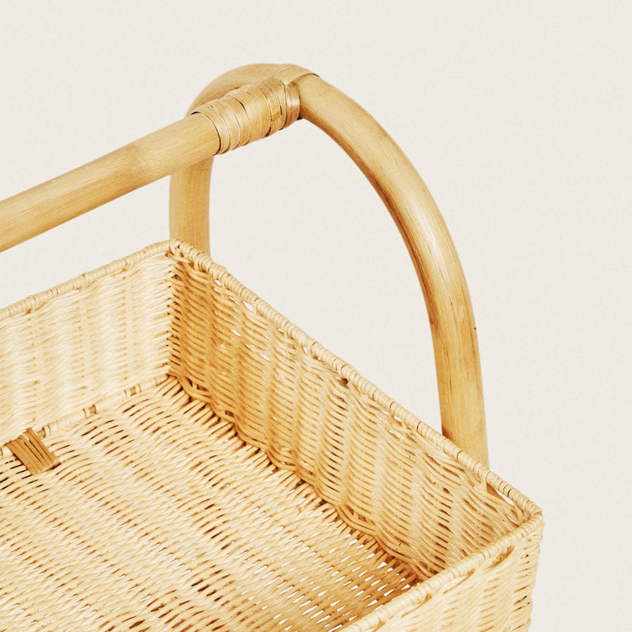 Multi-Tier Woven Storage Rack Kalsten