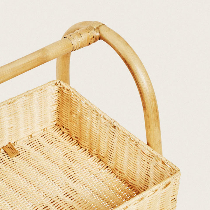 Multi-Tier Woven Storage Rack Kalsten