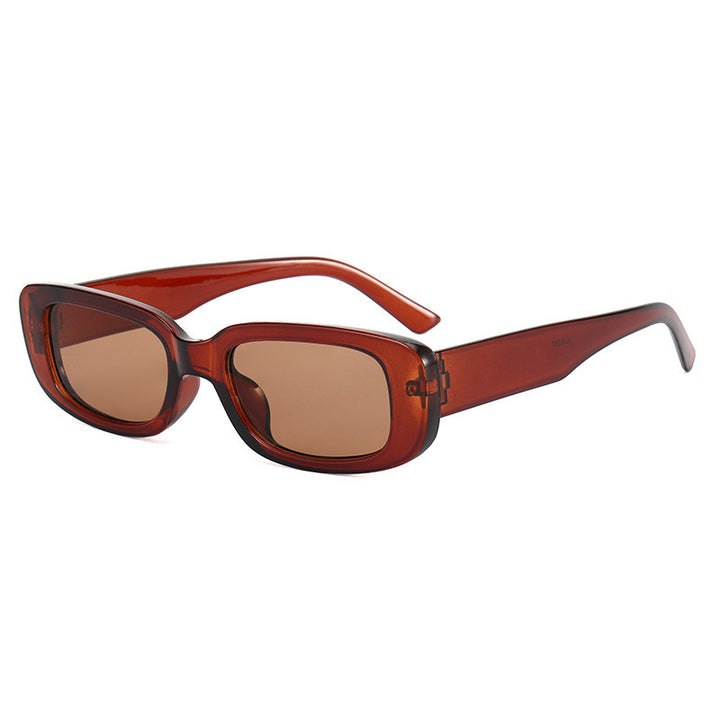Women's fashionable rectangular sunglasses with adjustable nose pads Kalsten