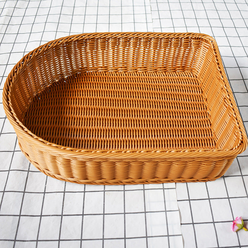 Handwoven Oval Storage Basket Kalsten
